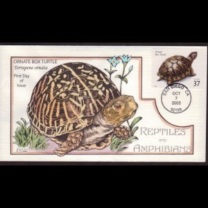 U.S.A. 2003 - FDC-3818 Box Turtle 37c