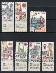Czechoslovakia #C59-C65 MNH
