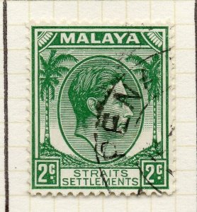 Malaya Straights Settlements 1937-41 Early Issue Fine Used 2c. 308052