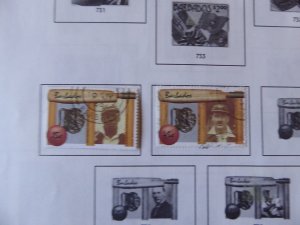 Barbados 1852-1992 Stamp Collection on Scott Album Pages