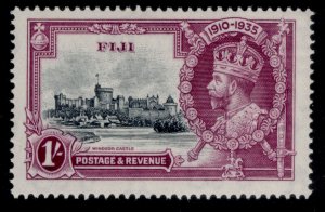 FIJI GV SG245, 1s slate & purple SILVER JUBILEE, NH MINT. Cat £15.