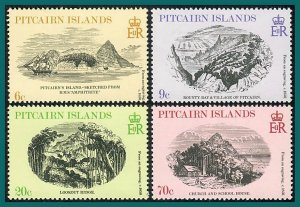 Pitcairn Islands 1979 Engravings 1, MNH  #184-187,SG196-SG199