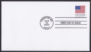US 5789 Old Glory Freedom (from coil of 3000) CDS FDC 2023