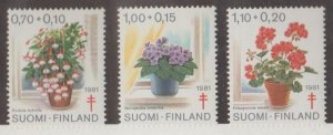 Finland Scott #B224-B225-B226 Stamps - Mint NH Set