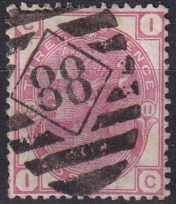 Great Britain #61  Plate 11  F-VF Used  CV $50.00 (Z9102)