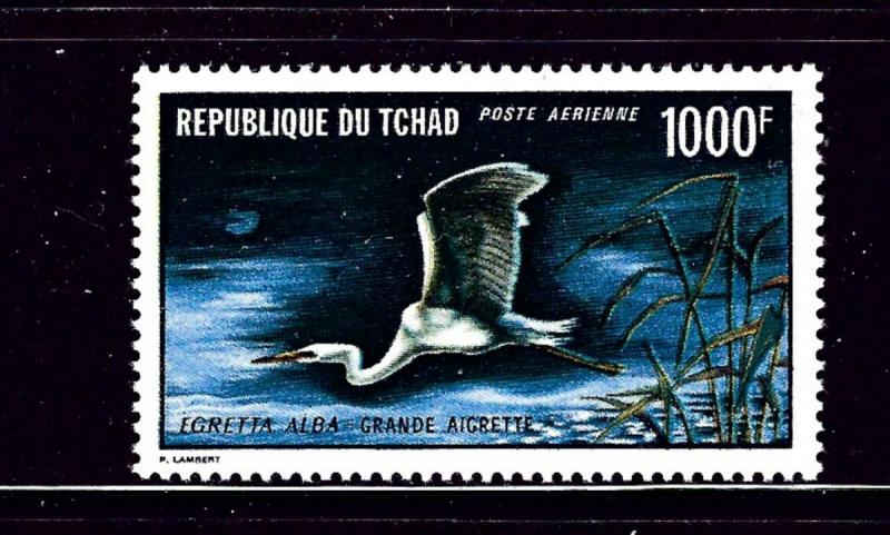 Chad C84 MNH 1971 White Egret