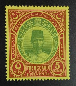 MOMEN: MALAYA TRENGGANU SG #44 1938 SCRIPT CA MINT OG LH £650 LOT #64245