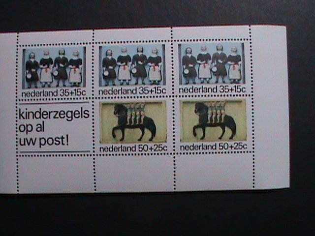 NETHERLANDS-1975-SC#B515a- ORPHANS-SURTAX FOR CHILD WELFARE MNH-S/S-VERY FINE