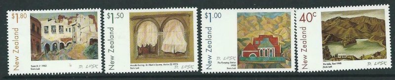 NEW ZEALAND SG2268/71 1999 PAINTINGS MNH