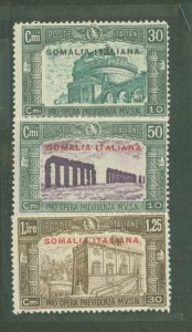 Somalia (Italian Somaliland) #B29-B31 Unused