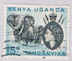 Kenya Uganda and Tanzania Elephant - pickastamp (AP101428)