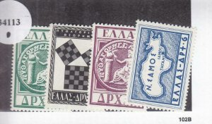 Greece: Sc #582-585, MNH (34113)