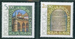 Portugal Scott 1392-3 MNH** 1978 Chaves set CV $2.90