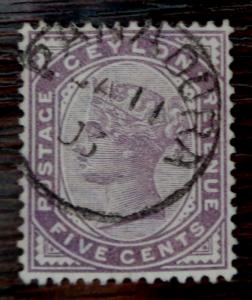 CEYLON-EARLY STAMP! gb uk M13