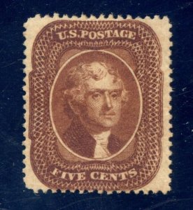 US SCOTT #30 MINT-VF-OG-LH W/ PSAG CERT (4/12/24 GP)