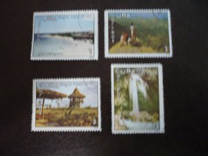 Stamps - Cuba - Scott# 1073-1076 - Used Set of 4 Stamps