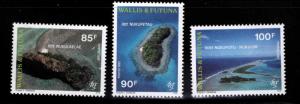 Wallis and Futuna Islands Scott 465-467 MNH** set