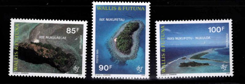 Wallis and Futuna Islands Scott 465-467 MNH** set