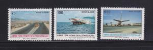 Turkish Republic Of Northern Cyprus 57-59 Set MNH (B)