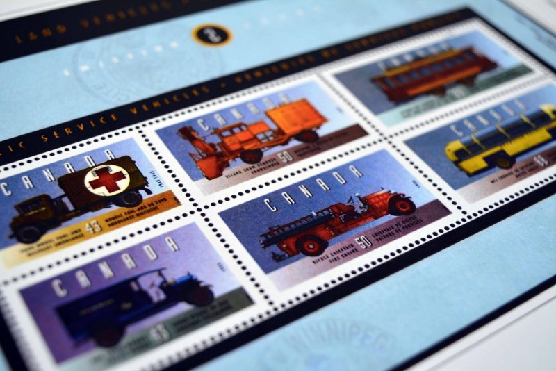 COLOR PRINTED CANADA 1851-2010 STAMP ALBUM PAGES (376 illustrated pages)