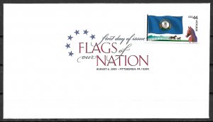 2008 Sc4293 Flags of Our Nation: Kentucky FDC