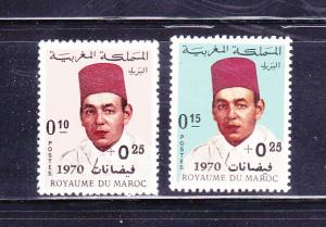Morocco B17-B18 Set MHR King Hassan II