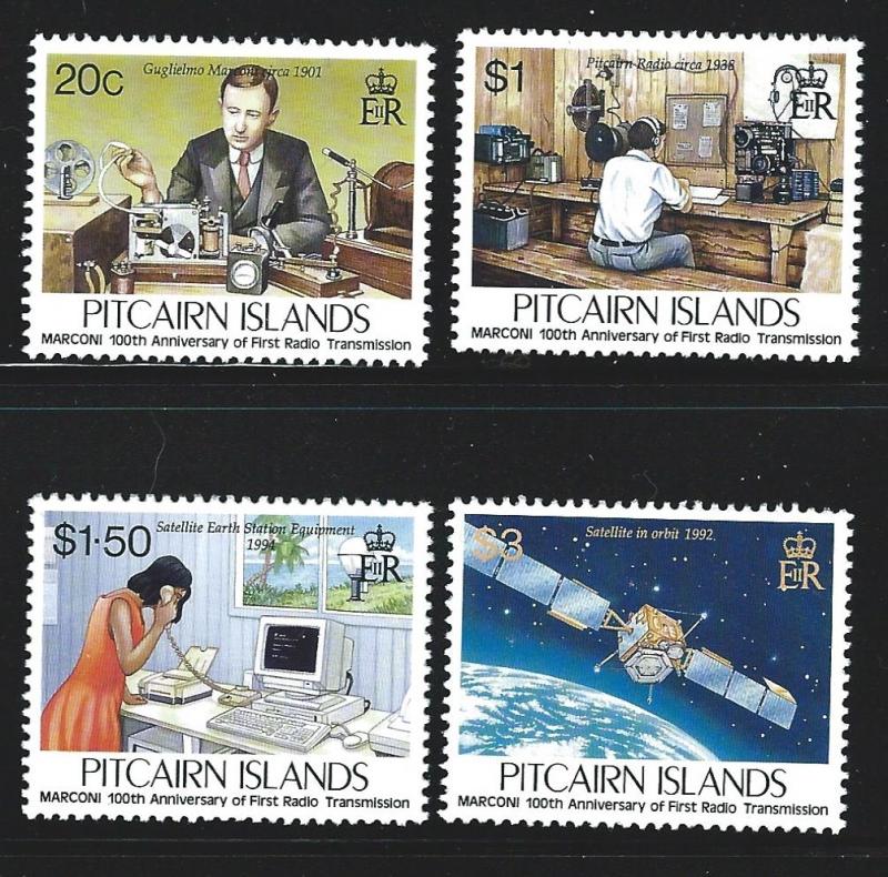 Pitcairn Island   mnh sc 432 - 435