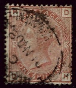 Great Britain SCV#87 Used Pl13 F-VF SCVS150.00.....Enhance your collection!