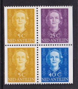 Netherlands Antilles #429 MNH 1979 Juliana 5+25+5+40c  from Booklet
