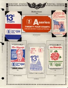 US Scott 6 Unexploded Booklets Great selection