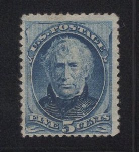 US Stamp Scott #185 Mint Previously Hinged SCV $425