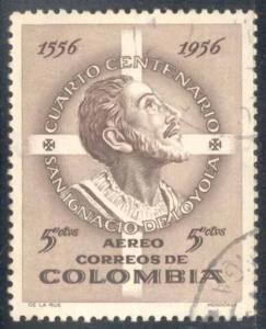 Colombia ~ #C287 ~ St Ignatius de Logola ~ Used