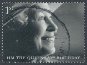 GB Sc# 2366  SG2622 Used  QE II Birthday   see details / scans