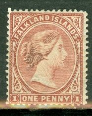 JA: Falkland Islands 7 mint CV $95