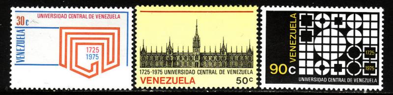 Venezuela #1145-47 F-VF Mint NH ** Central University 