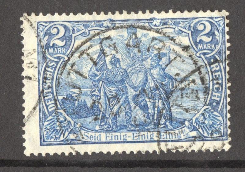 Germany 1916 Germania 2Mark, Mi. 95 A II, used, signed Jaeschke-L., BPP, 