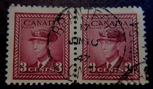 Canada #252 CDS Cancel Brantford, ON {ebhs128}