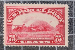 Scott Q11 - 75 Cents Parcel Post - MNH - Nice Stamp - SCV - $190.00