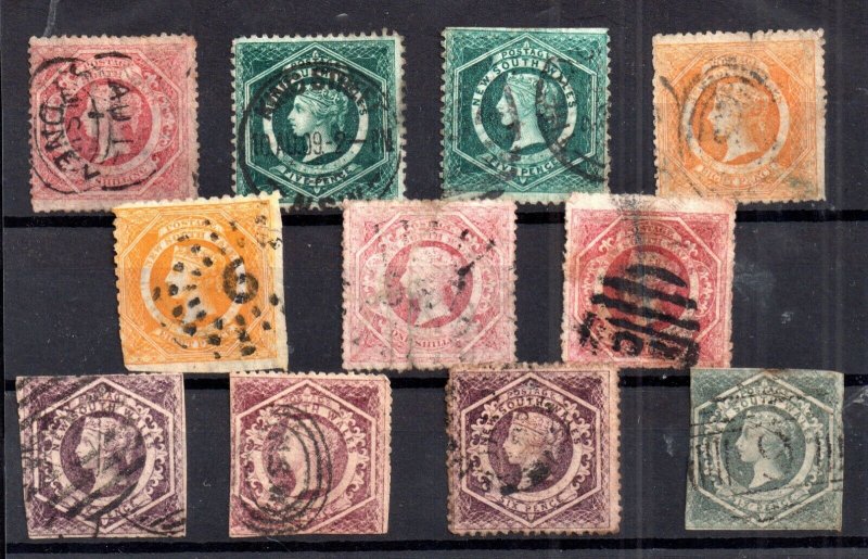 New South Wales QV collection (some faults) WS16631