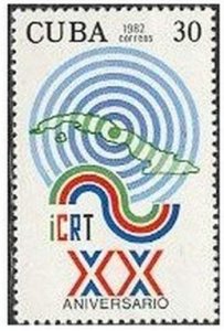 CUBA Sc# 2509  BROADCASTING & TELEVISION INSTITUTE  1982  MNH