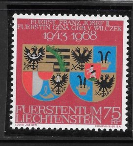 Lichtenstein #446 MNH Single