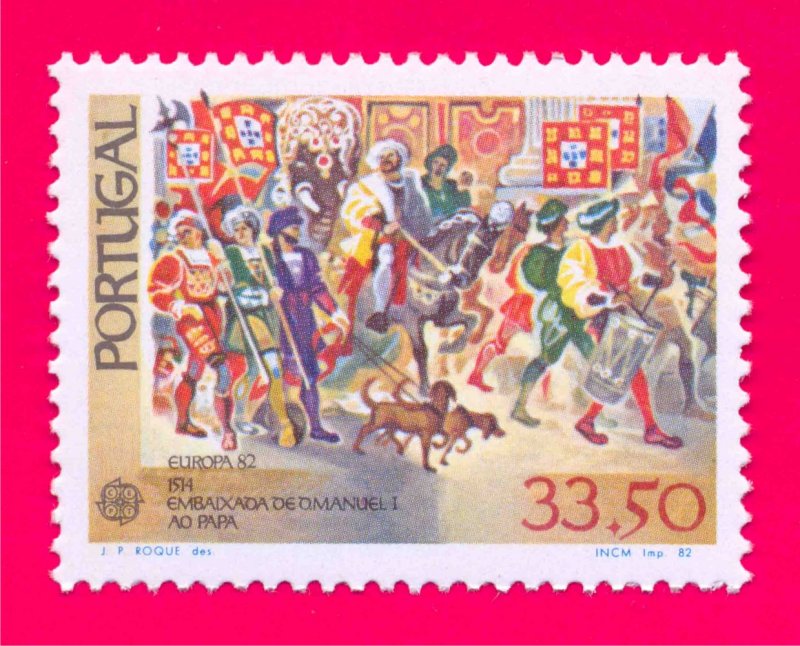 PORTUGAL 1982 Europa CEPT Historical Famous Events King Manuel II 1v Sc1538 MNH