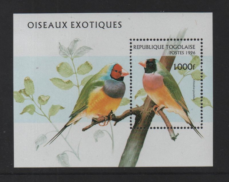 Thematic Stamps - Togo - Birds - Choose from dropdown menu