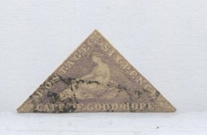 1855 Cape of Good Hope 6d used