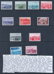 TURKEY 1290-1423  SCV $33.50  COMPLETE SET AT LOW PRICE