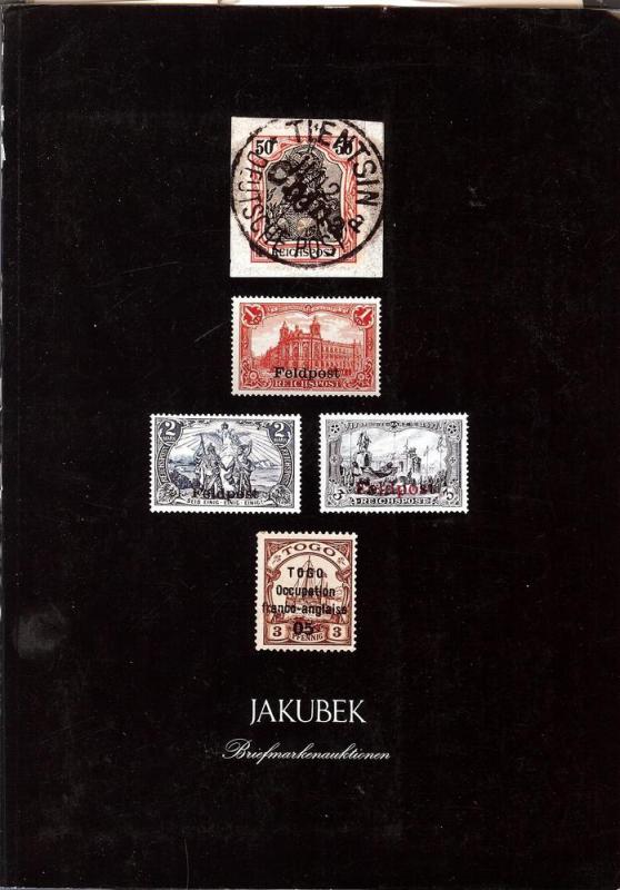 Jakubek: Sale # 7  -  Jakubek - Hamburg . Auktion 7/87, J...