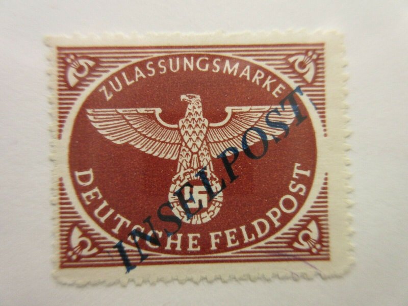 GERMANY Fieldpostmarken Agramer Aufdruck Michel 10BbII MLH  LotH  Cat €100