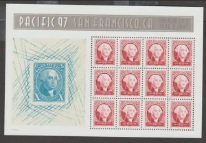 U.S. Scott #3140 Washington - Pacific 1997 Stamps - Mint NH Sheet