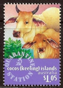 Cocos Islands ~ Scott # 321 ~ MNH ~ Boran Cattle