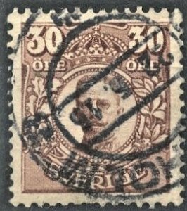 SWEDEN - SC #86 - USED - 1911 - Item SWEDEN353